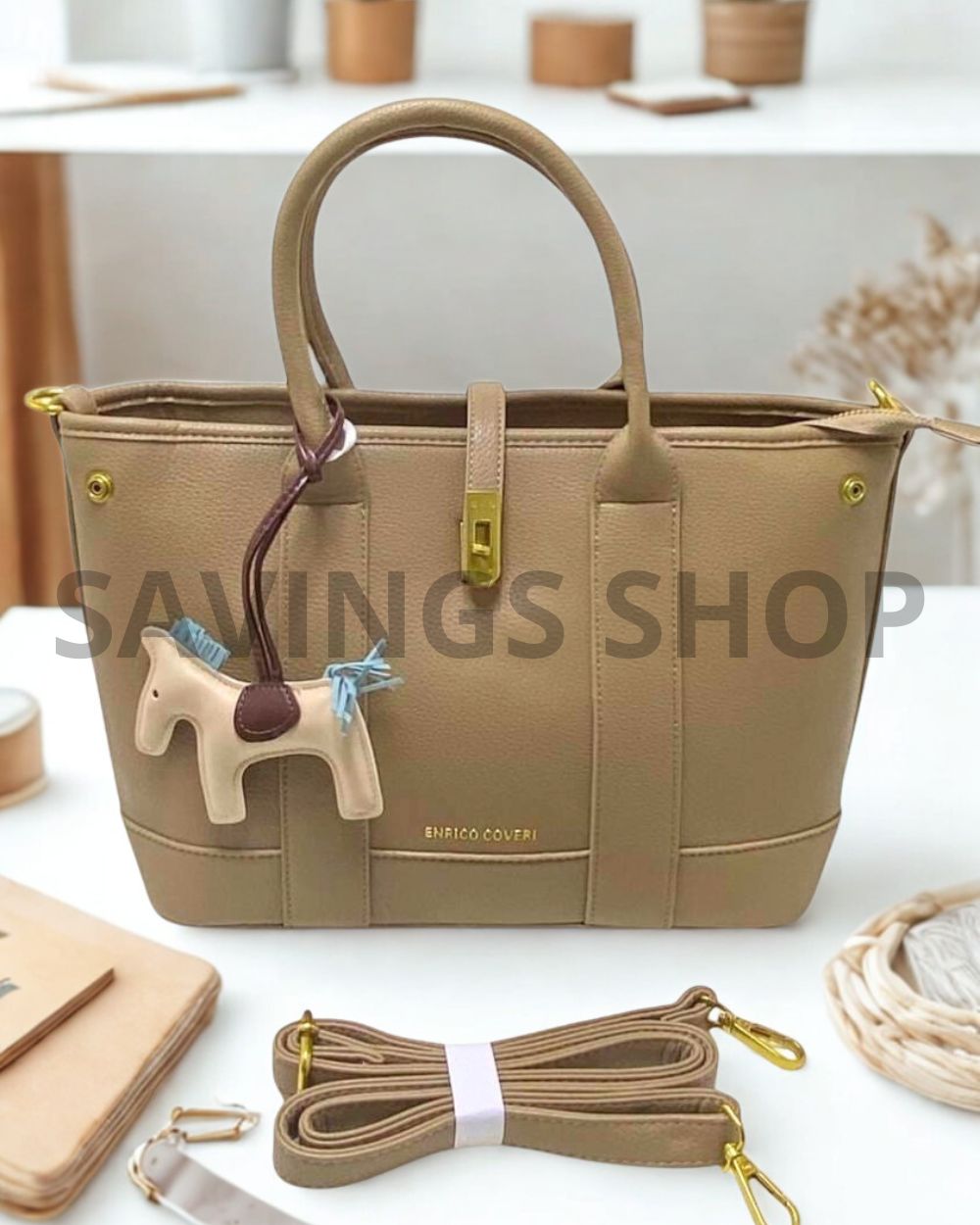 Borsa Enrico Coveri "Hourse"