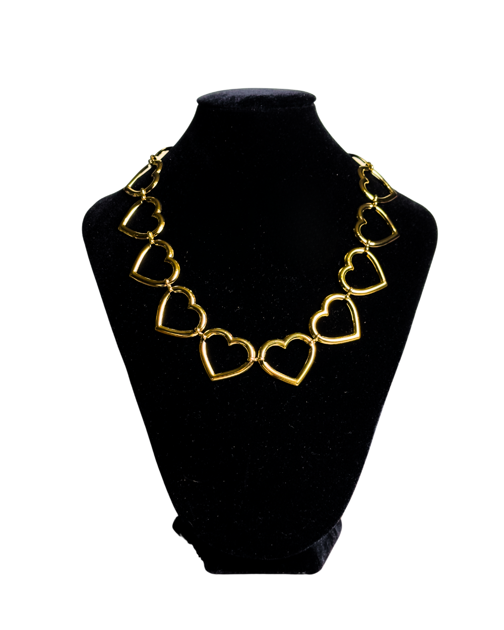 Collana cuori traforati