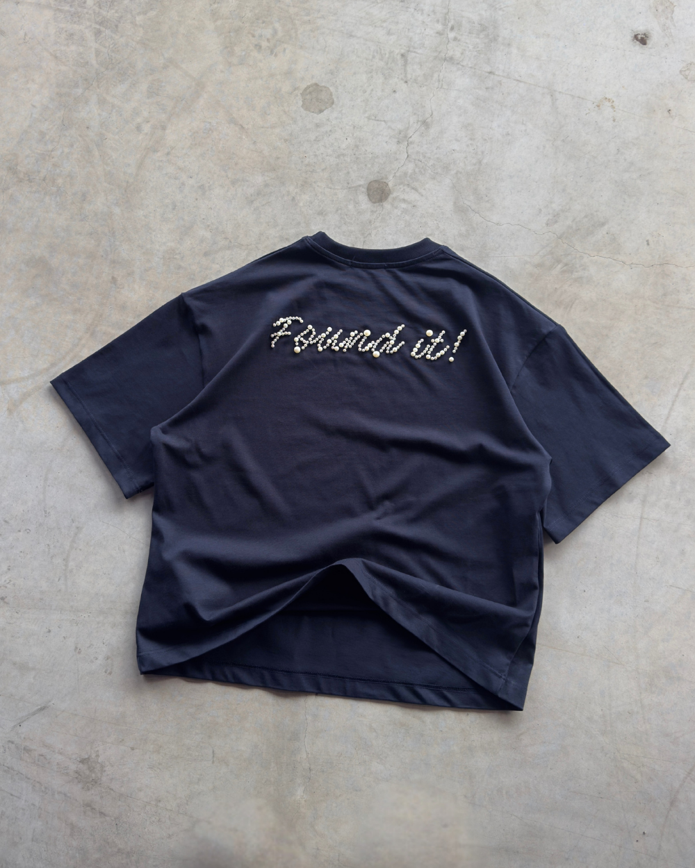 T-Shirt con perle