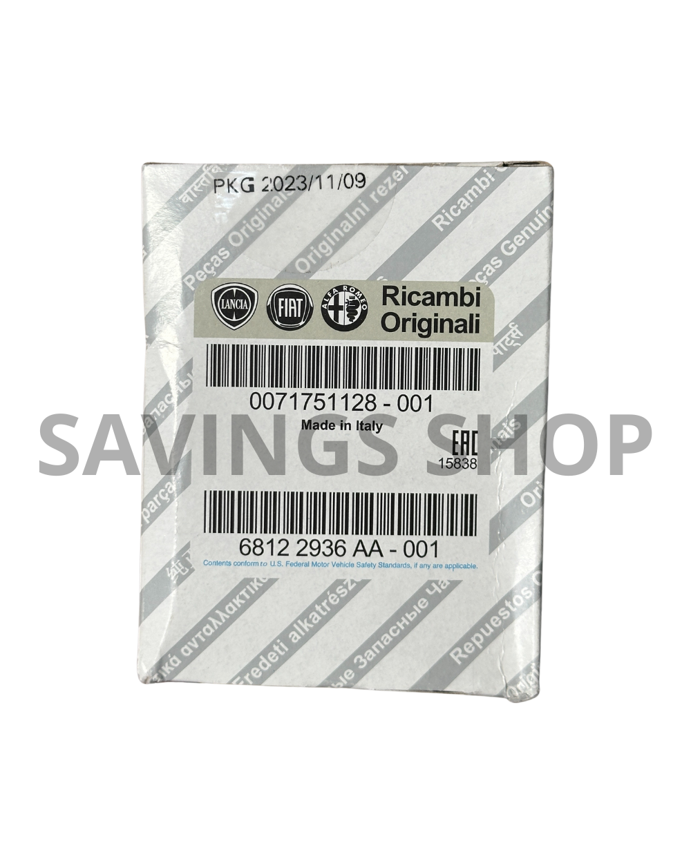 Filtro Olio Originale Fiat 0071751128 - 001