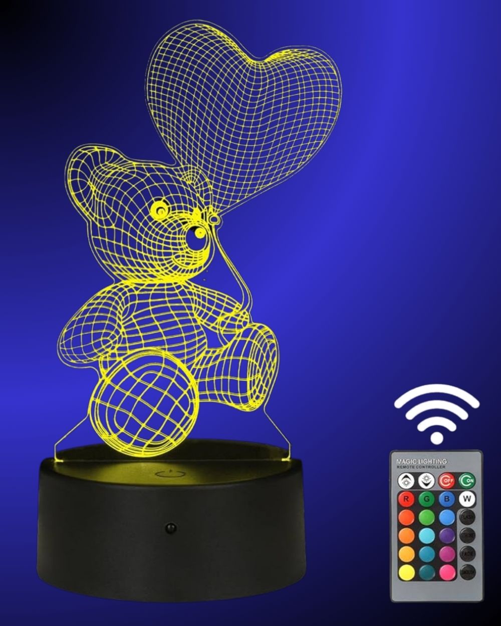 Lampada 3D Orso