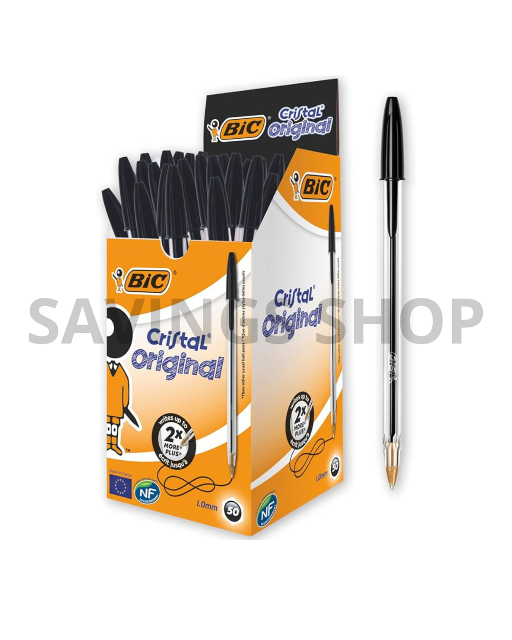 Penne Bic Nere Conf. da 50pz