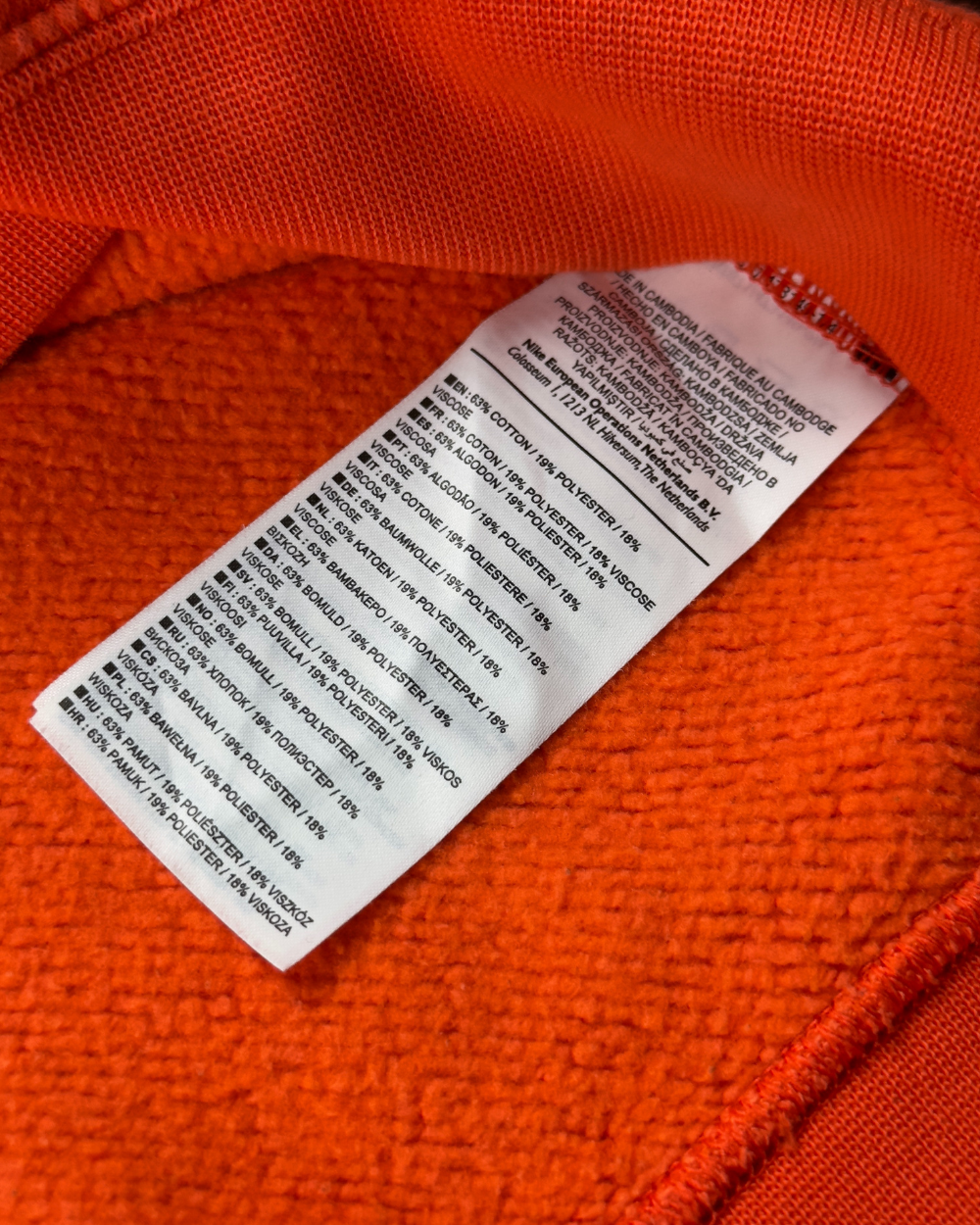 Felpa Nike Girocollo Arancione
