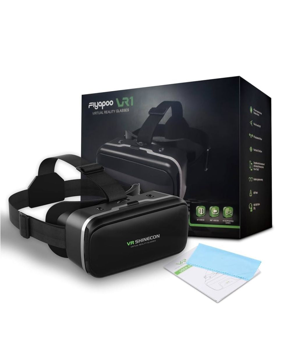 Occhiali VR, 3D, per realtà virtuale, per giochi e film realistici
