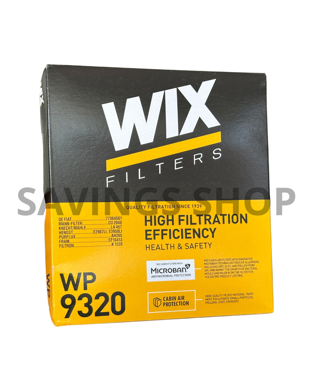 Filtro abitacolo wix WP9320