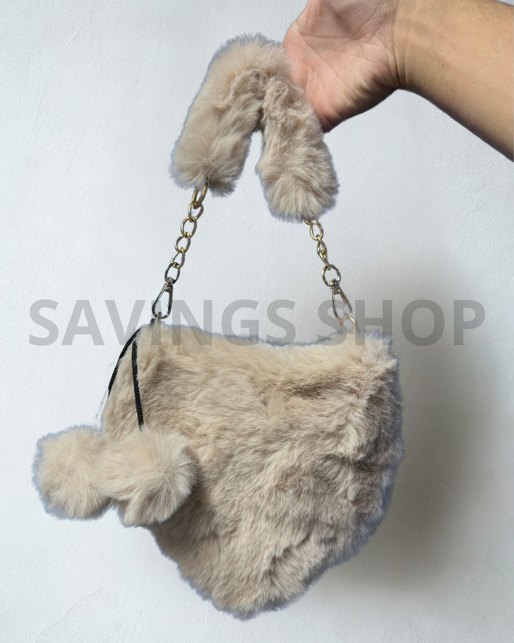 Borsa Fluffy Heart