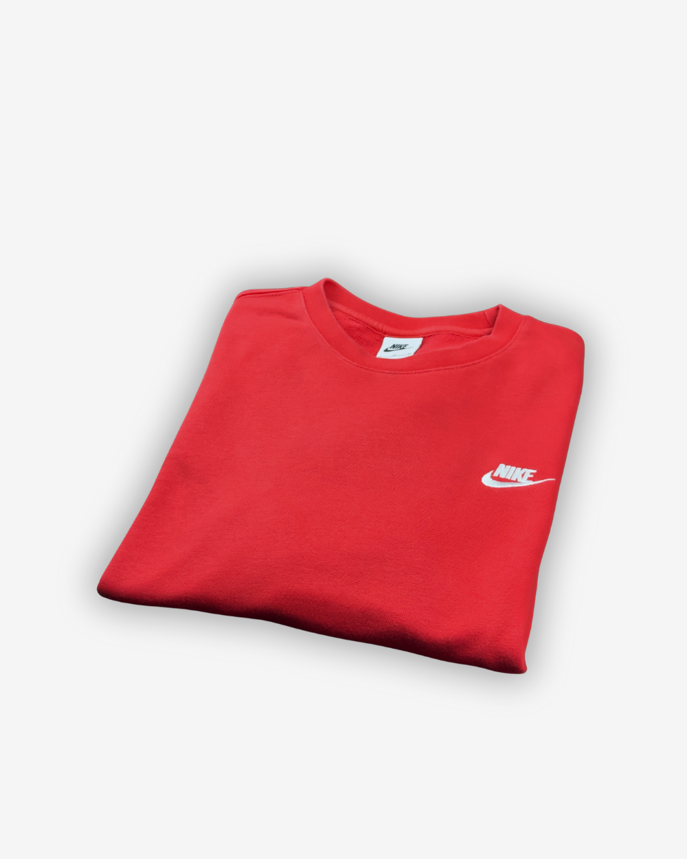 Felpa Nike Girocollo Rossa