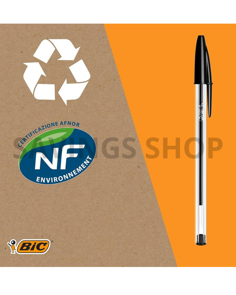 Penne Bic Blu Conf. da 50pz