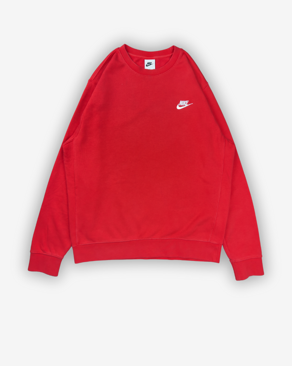 Felpa Nike Girocollo Rossa