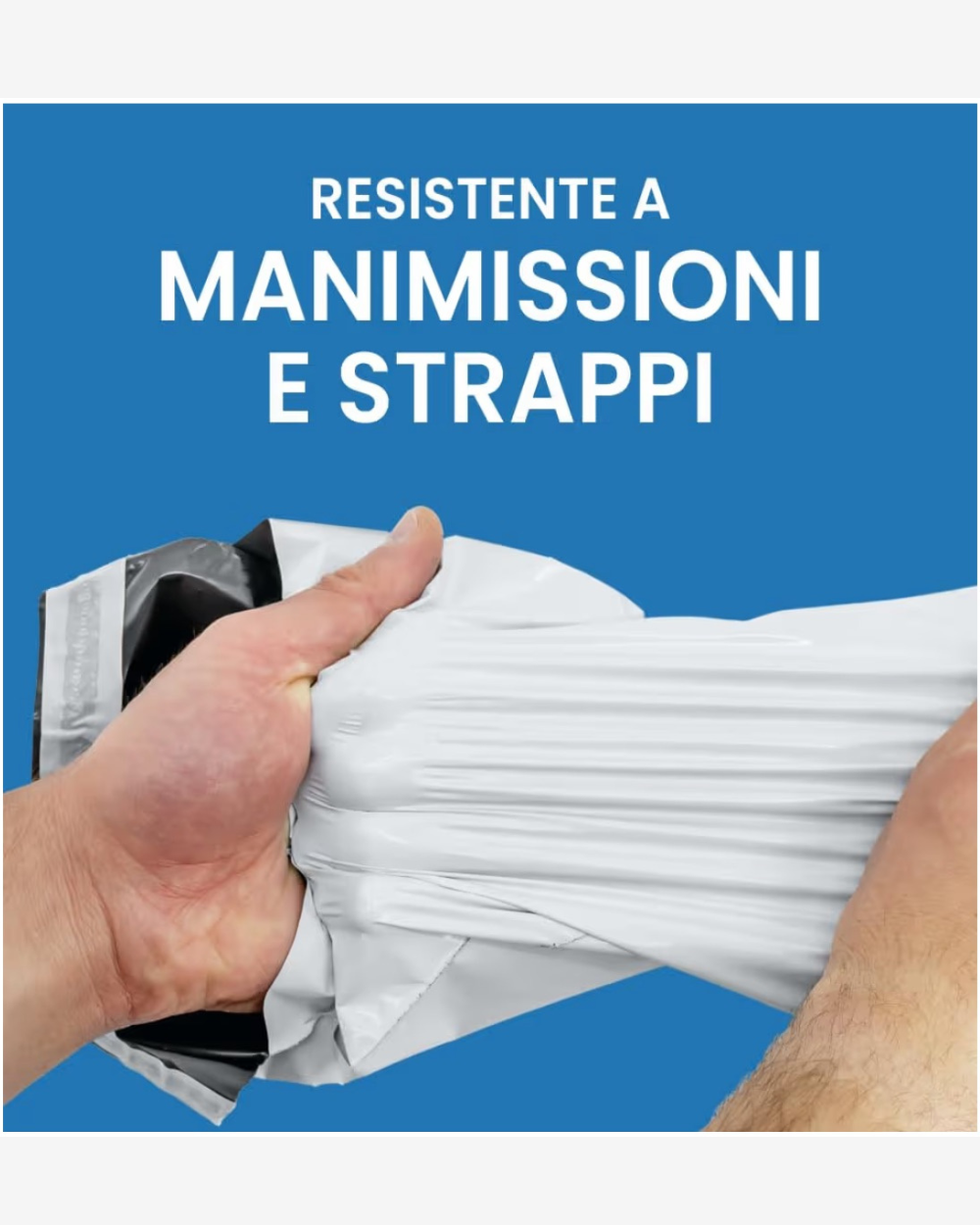 100 Buste Spedizioni Opache, Resistenti e Impermeabili (3 Misure Disponibili)