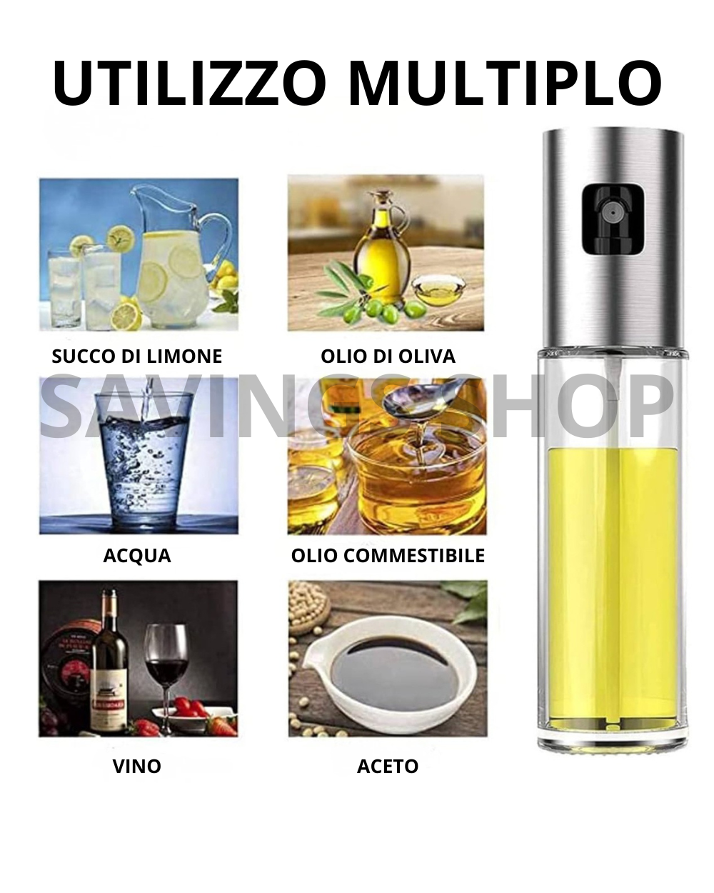 Distributore di spruzzatore di olio
