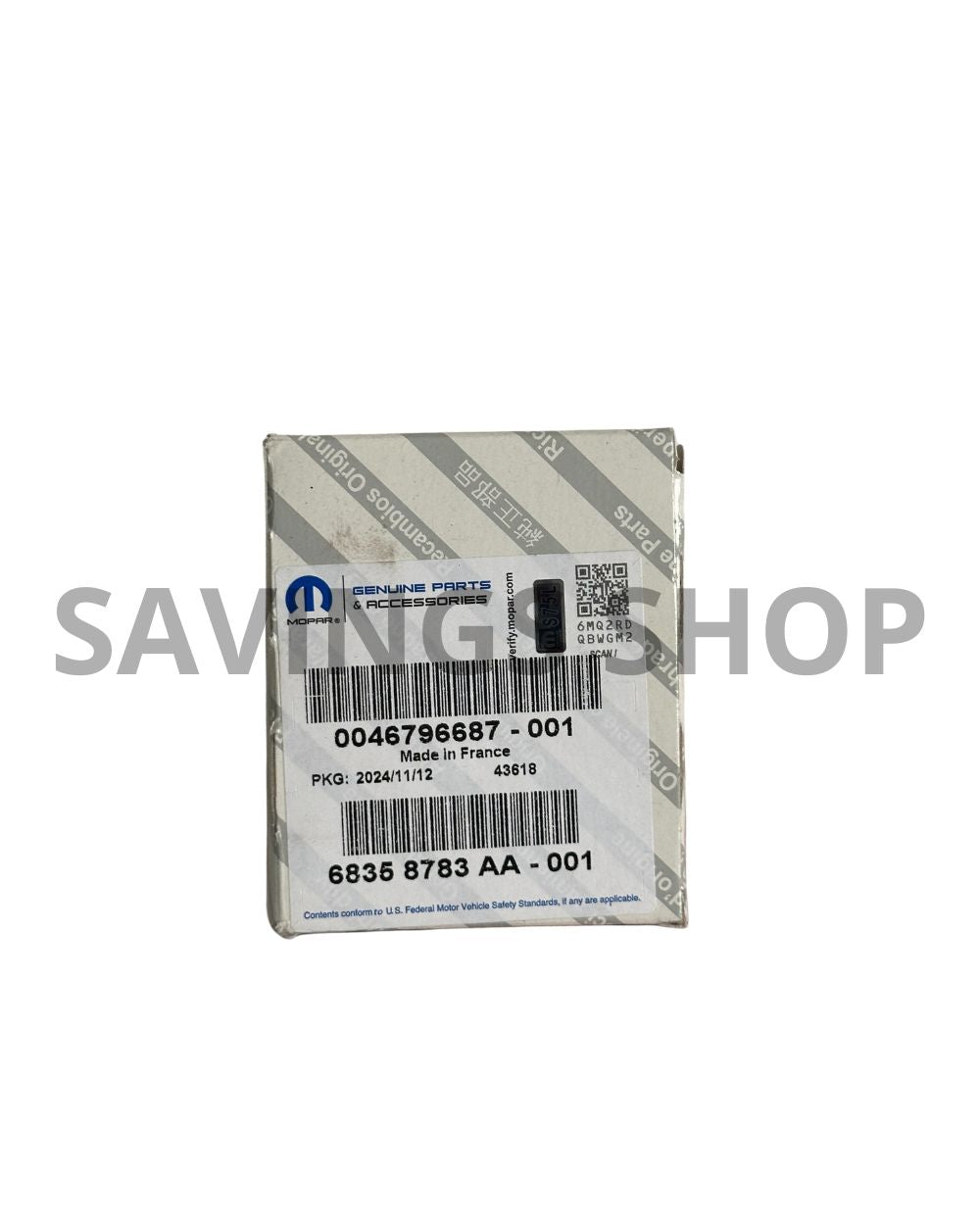 Filtro Olio Originale Fiat 0046796687 - 001