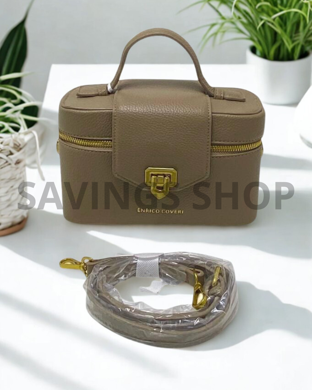 Borsa Enrico Coveri "Clock"