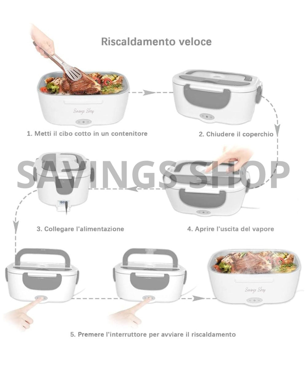 Porta Pranzo Elettrico