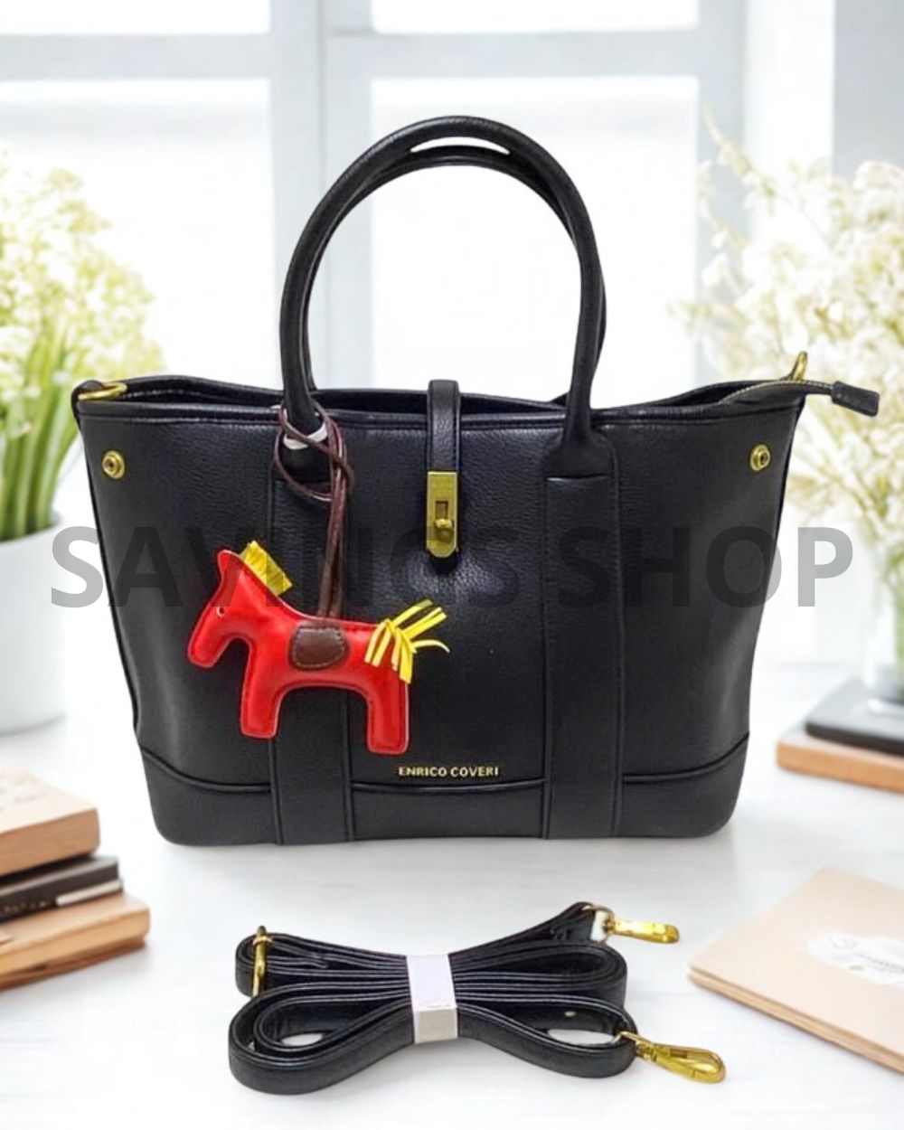 Borsa Enrico Coveri "Hourse"