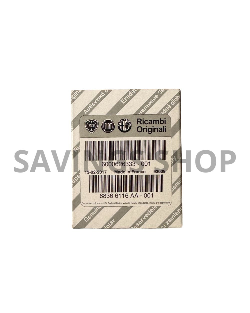 filtro olio originale fiat 6000626333 - 001