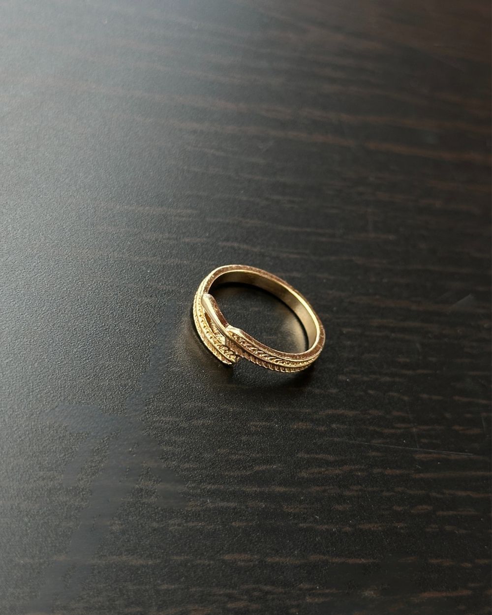 Anello "Intreccio Dorato"
