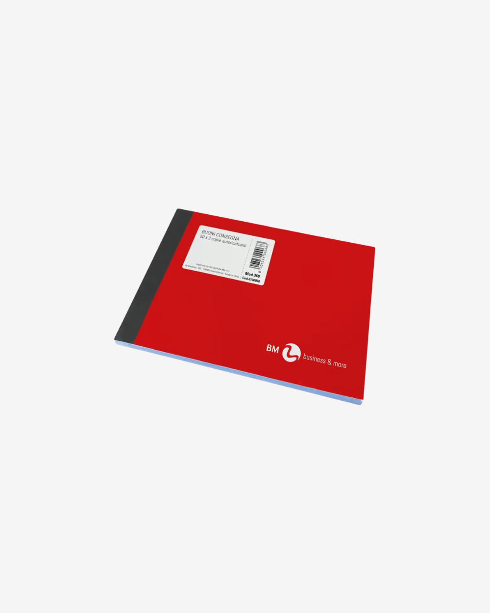 Bm – BeMore – Modello 360, 0100068 – Blocchetti Buono Di Consegna – 2 Copie Autocopianti – 50 Moduli A Blocchetto – Dimensione 12Cm X 16,5Cm