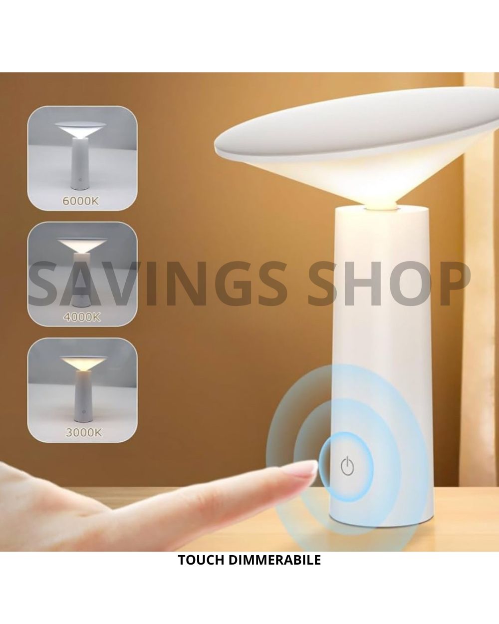 Lampada da Tavolo Senza Fili