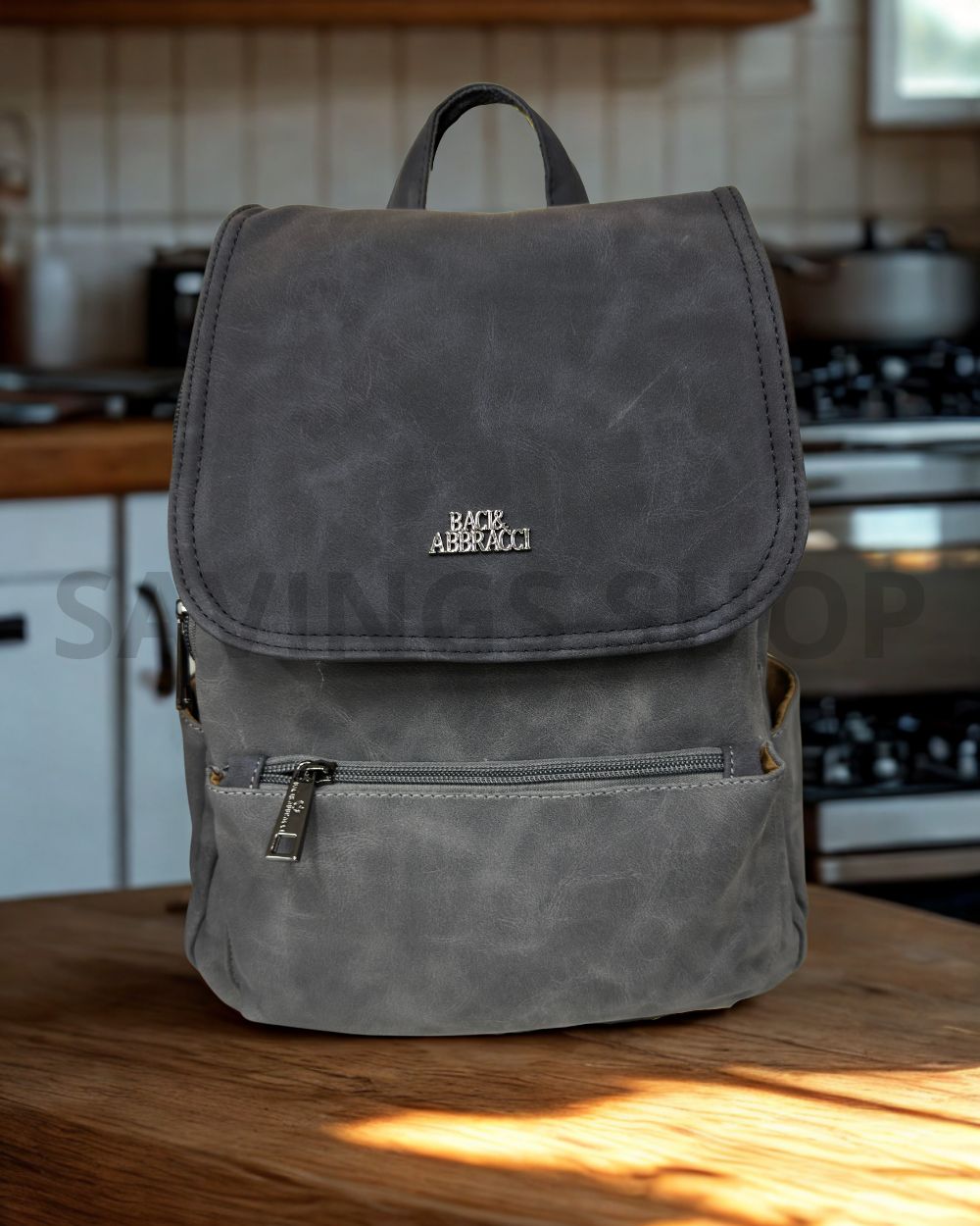 Zaino Baci&Abbracci Grey