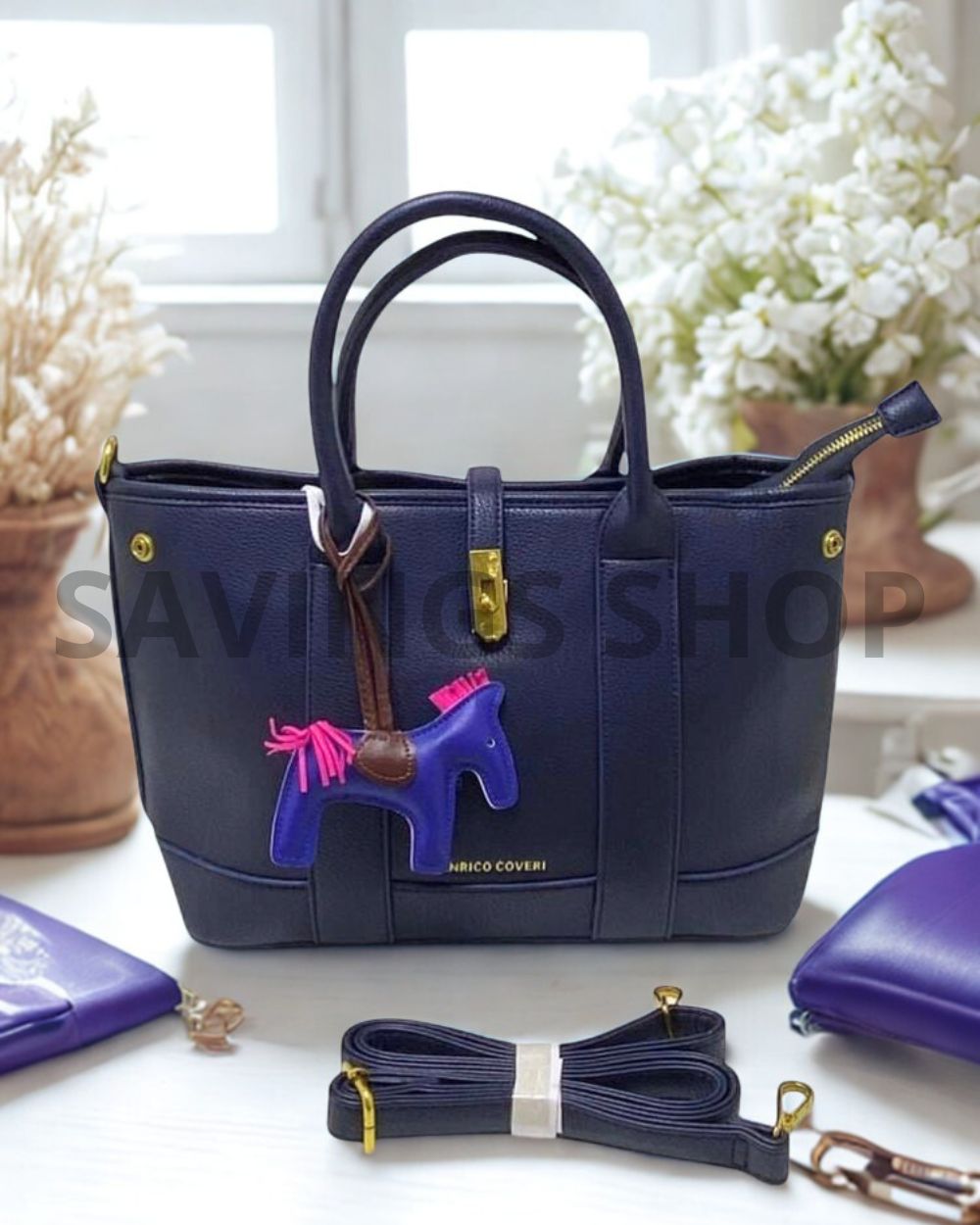 Borsa Enrico Coveri "Hourse"