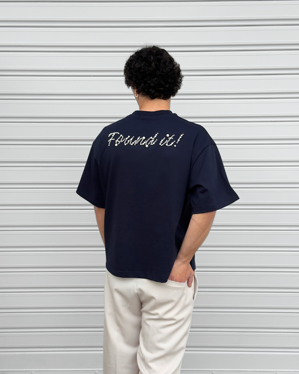 T-Shirt con perle
