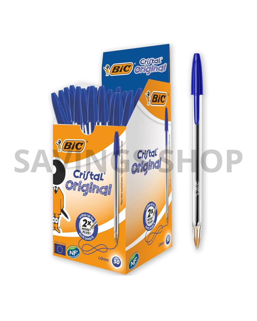 Penne Bic Blu Conf. da 50pz