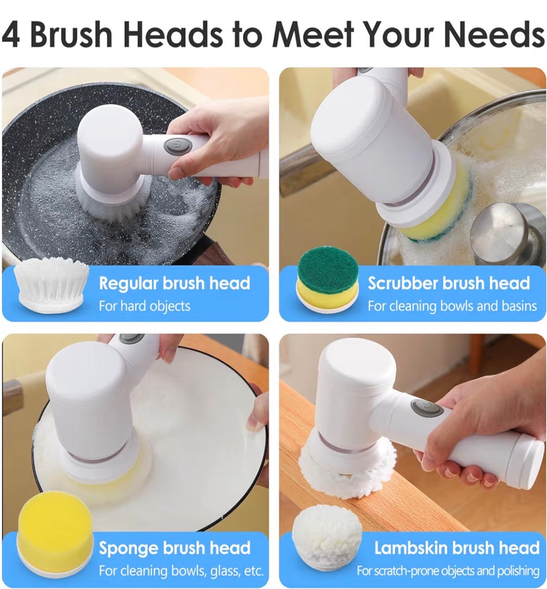 Spazzola Rotante Pulizia Casa, scarpe, pavimento