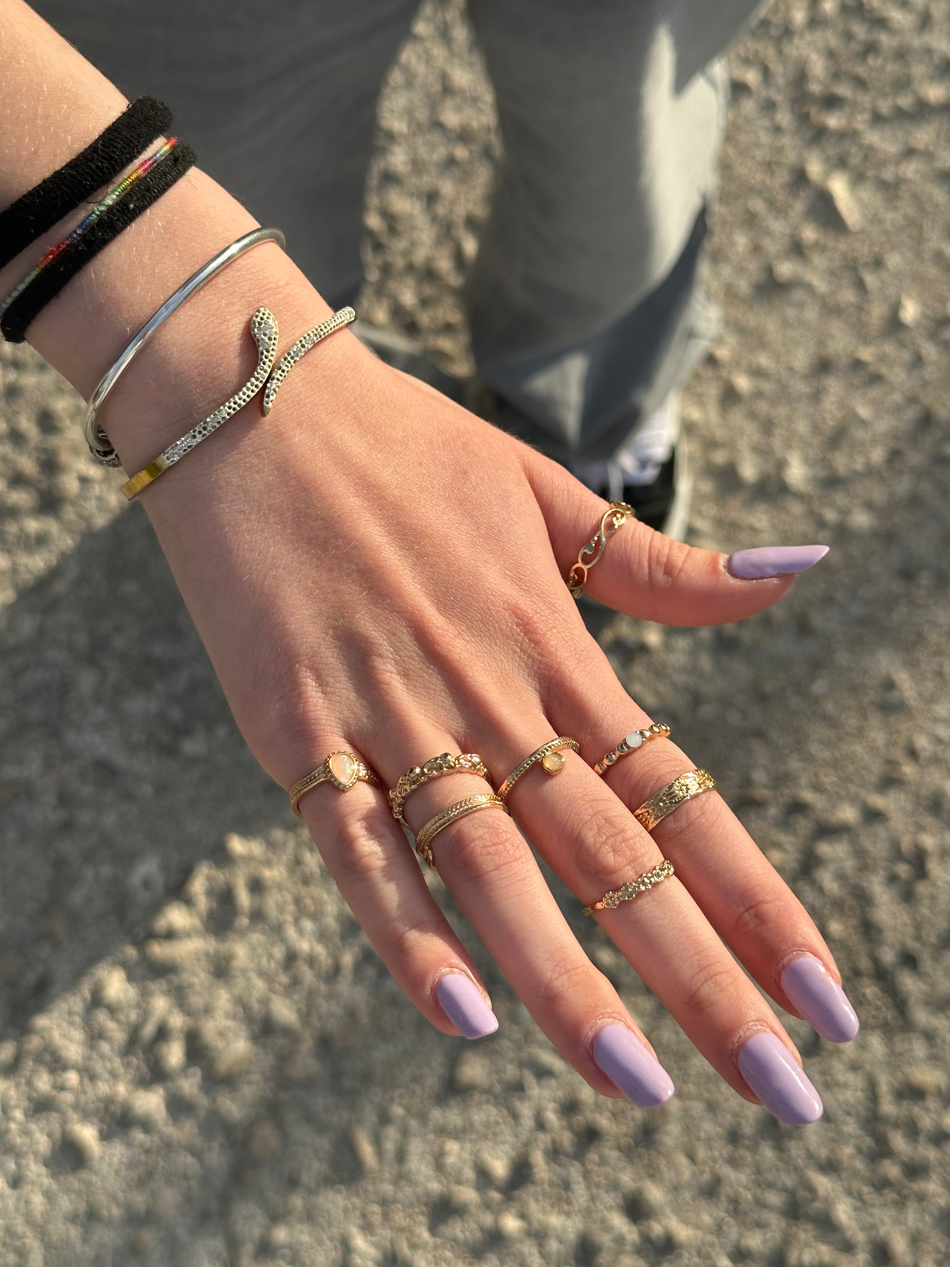 Set Anelli "Oro Antico"