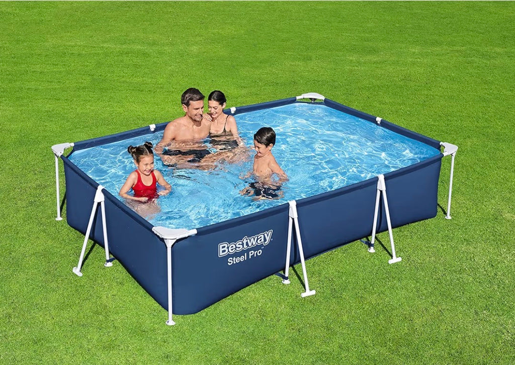 Piscina Bestway steel pro Fuoriterra C/TELAIO 300x200x66