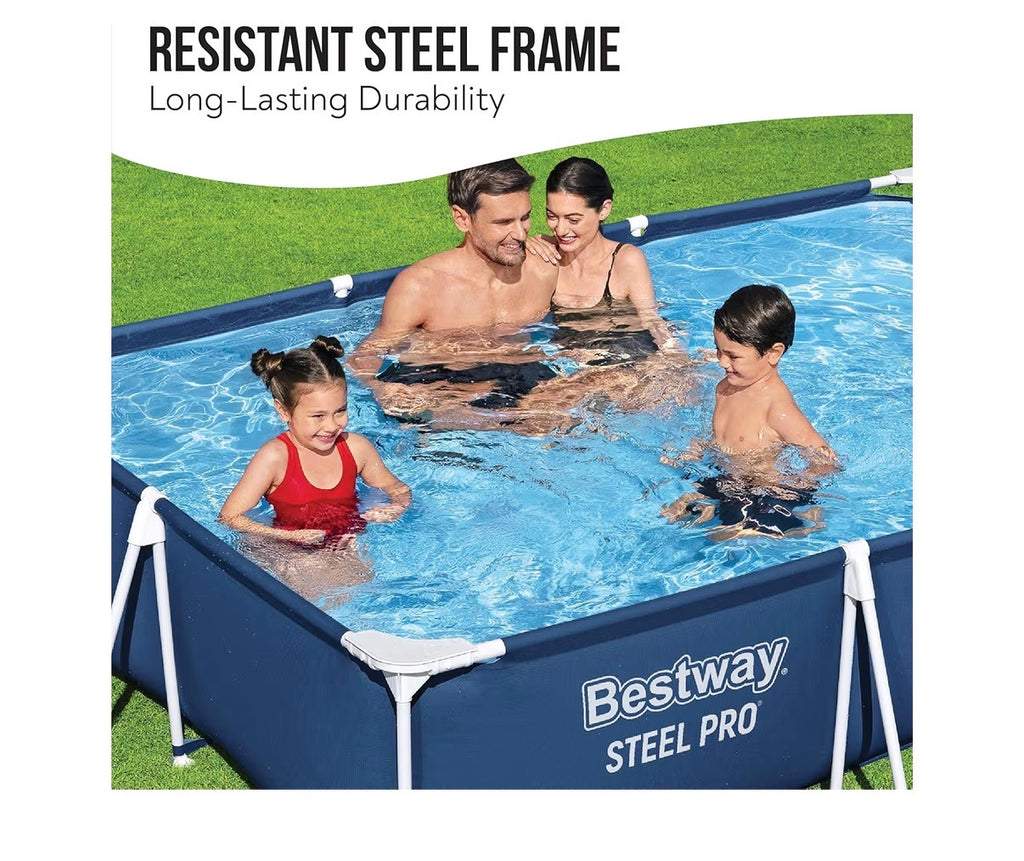 Piscina Bestway steel pro Fuoriterra C/TELAIO 300x200x66
