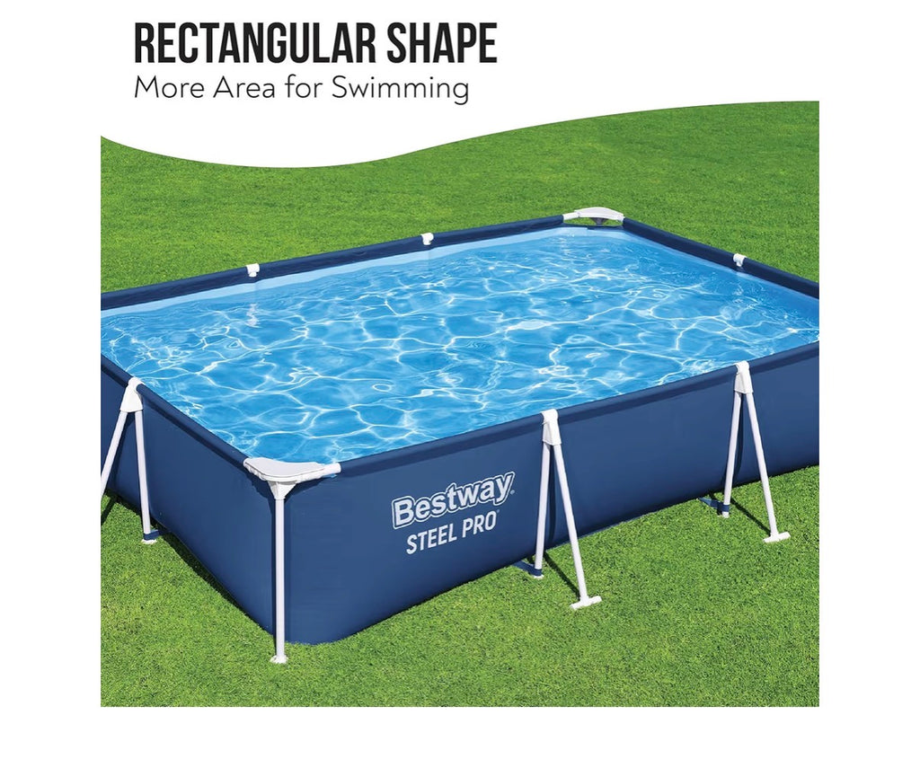 Piscina Bestway steel pro Fuoriterra C/TELAIO 300x200x66