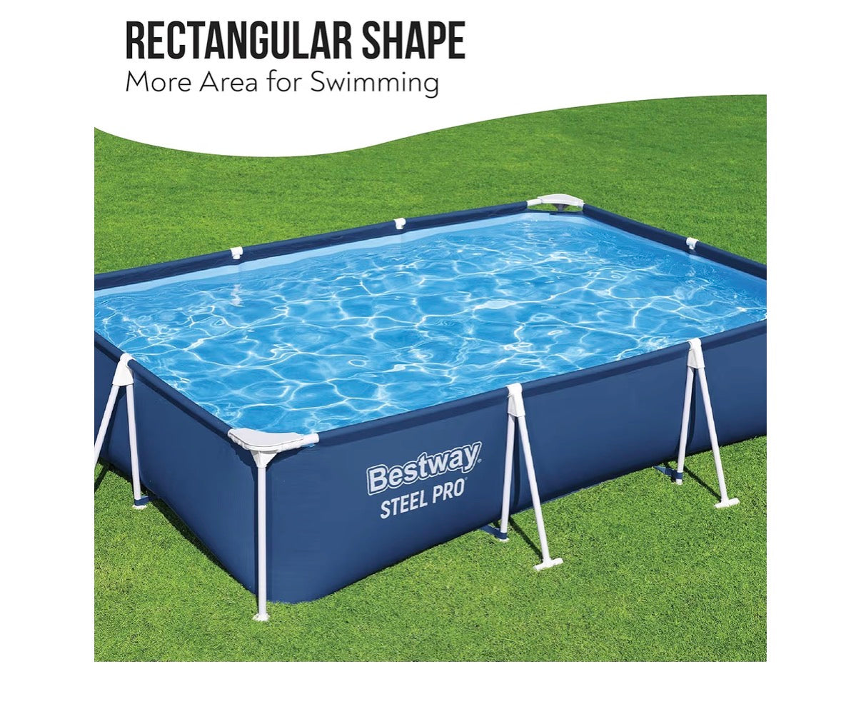 Piscina Bestway steel pro Fuoriterra C/TELAIO 300x200x66