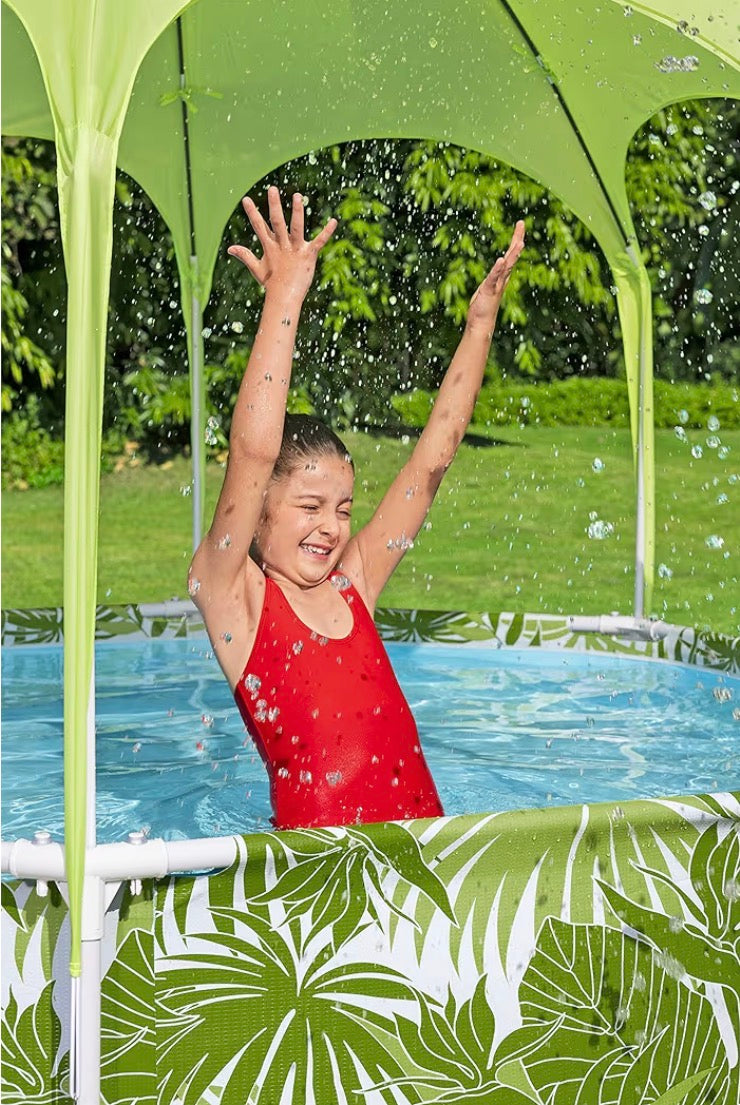 Bestway Piscina Fuoriterra 244x51 Splash In Shade