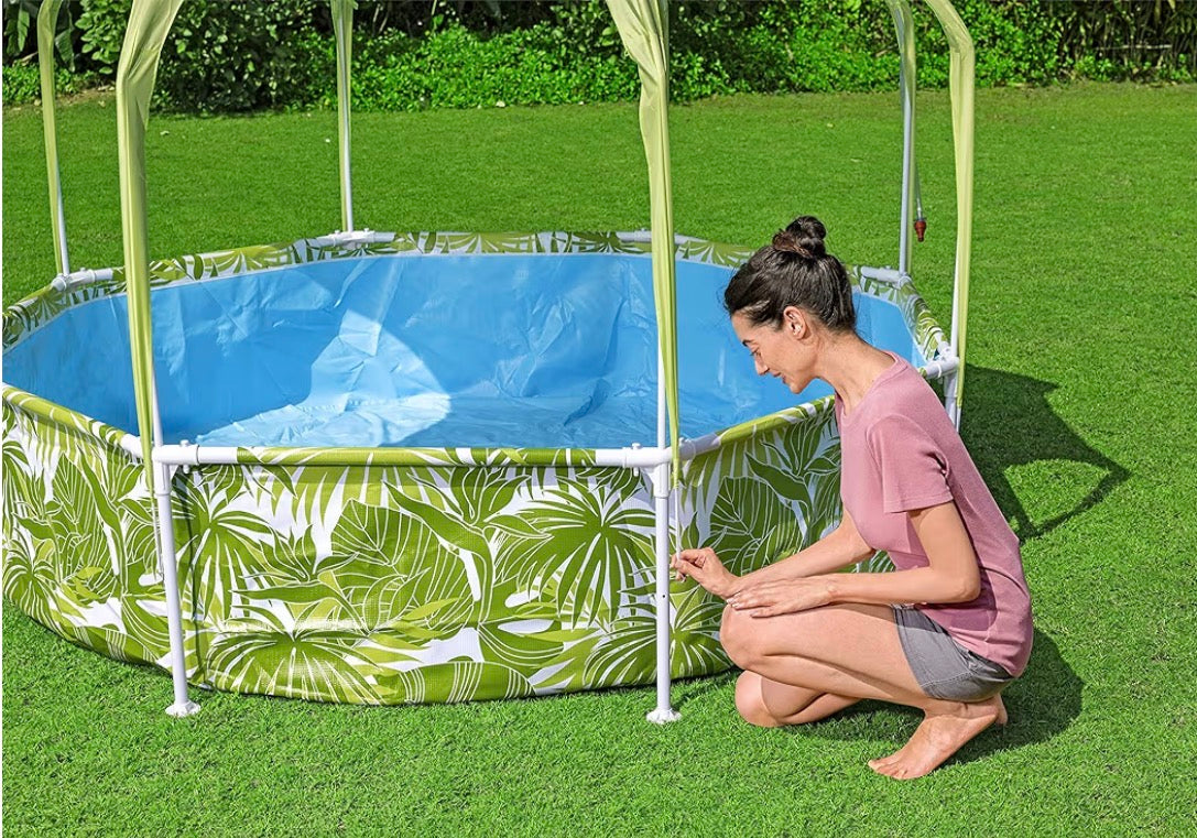 Bestway Piscina Fuoriterra 244x51 Splash In Shade