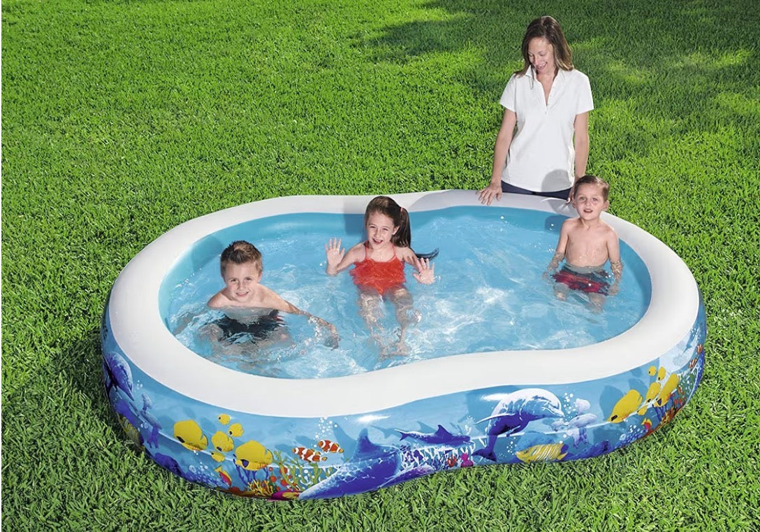 Bestway Piscina per bambini KIDDIE ELLIPTIC 152X234XH51CM