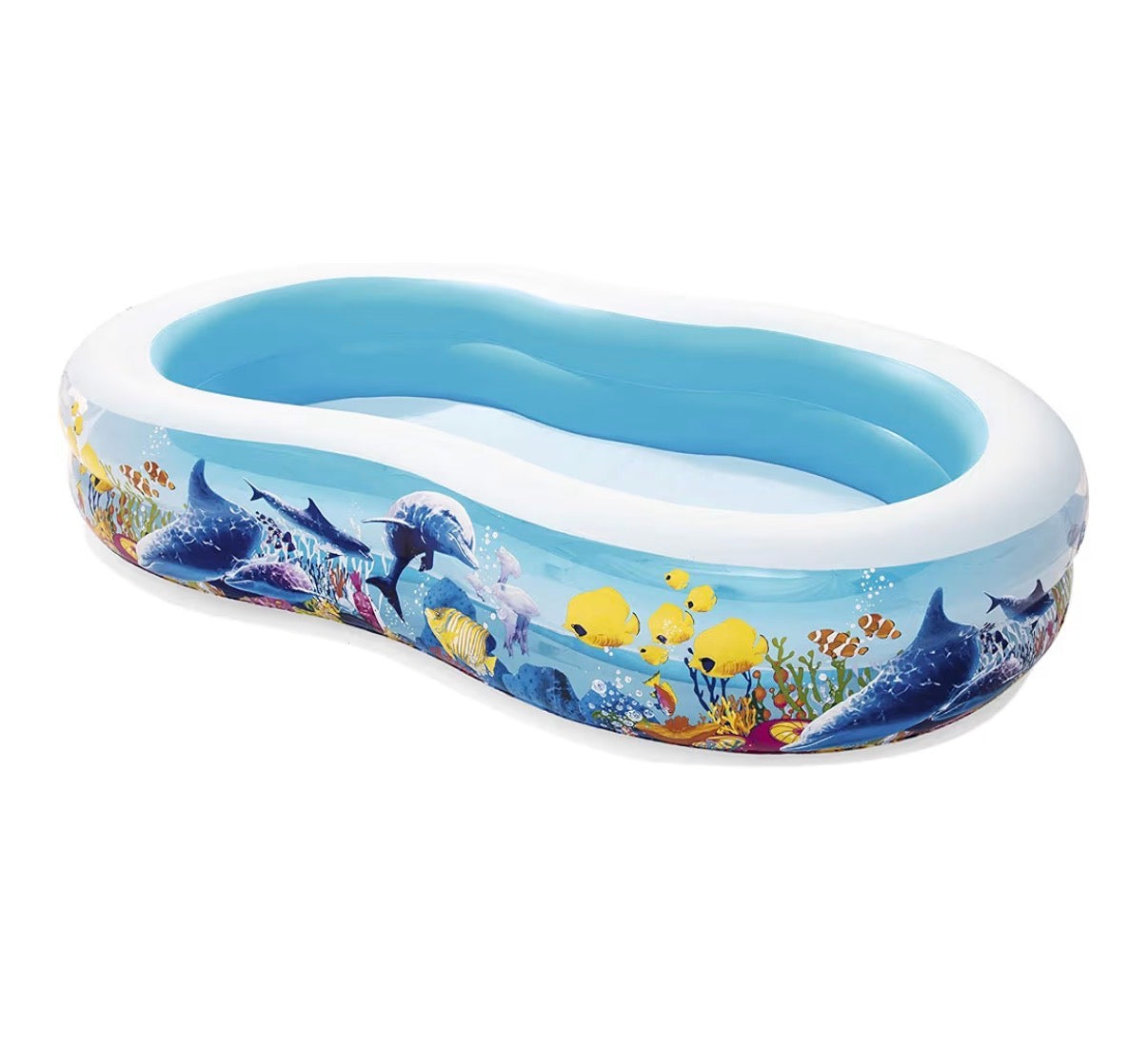 Bestway Piscina per bambini KIDDIE ELLIPTIC 152X234XH51CM
