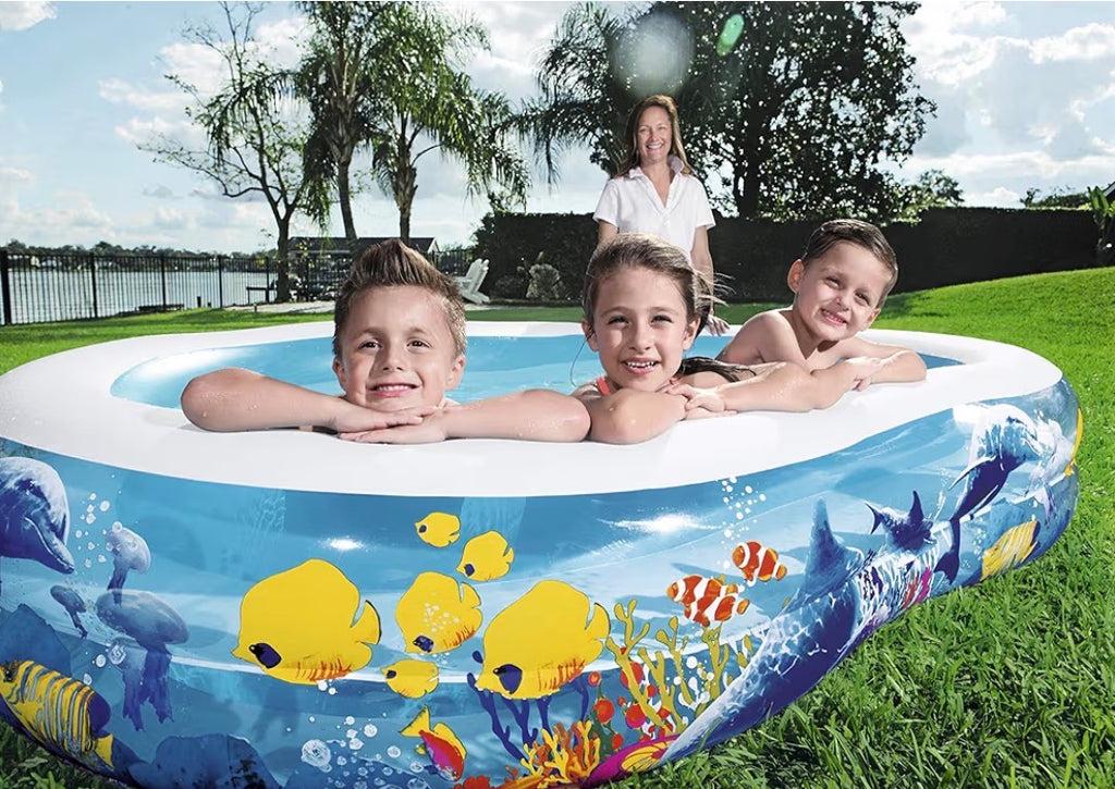 Bestway Piscina per bambini KIDDIE ELLIPTIC 152X234XH51CM