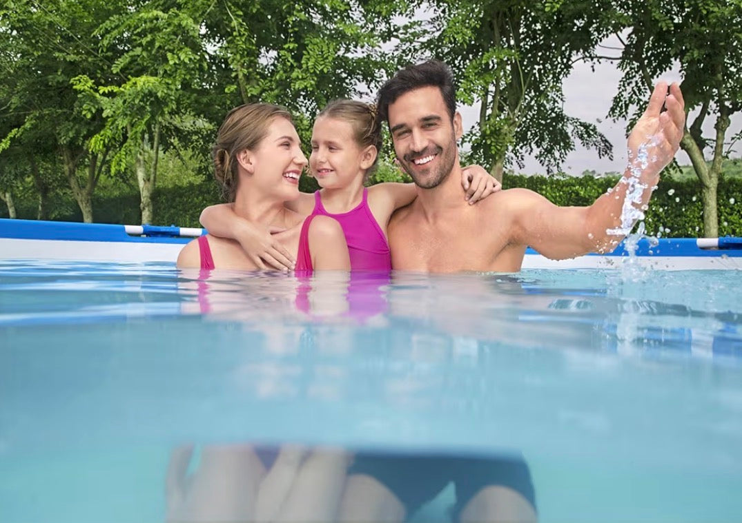 Piscina Bestway Fuori Terra Steel PRO Con Telaio & Pompa 396x84 cm