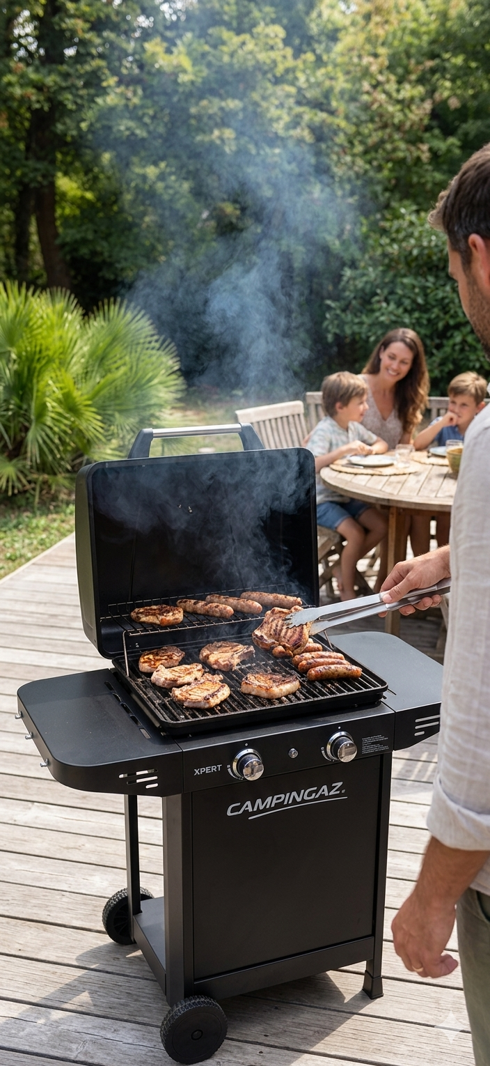 Barbecue a gas pietra lav XPERT 100L plus 7,1KW