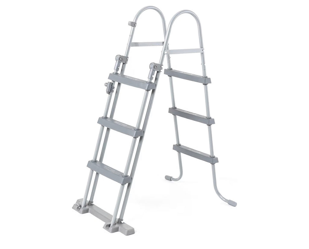 Piscina Bestway Power Steel - Set Completo Ovale con Pompa filtro, scala e telone, 488 x 305 x 107cm