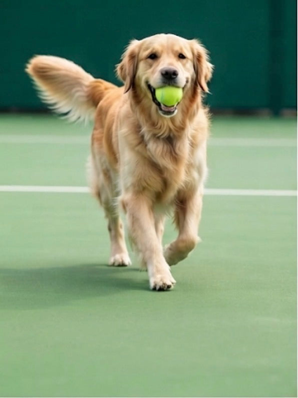 Palline da Tennis, Palla Allenamento Tennis, Alto Rimbalzo Pallina, per Esercizi di Allenamento per Gare di Club scolastici Gioca con Gatti Cani Sport all'Aria Aperta (6)