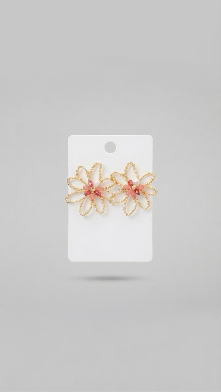 Orecchini Petali D'Oro