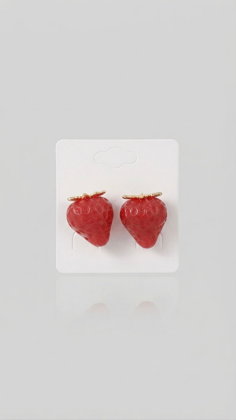 Orecchini Fragola