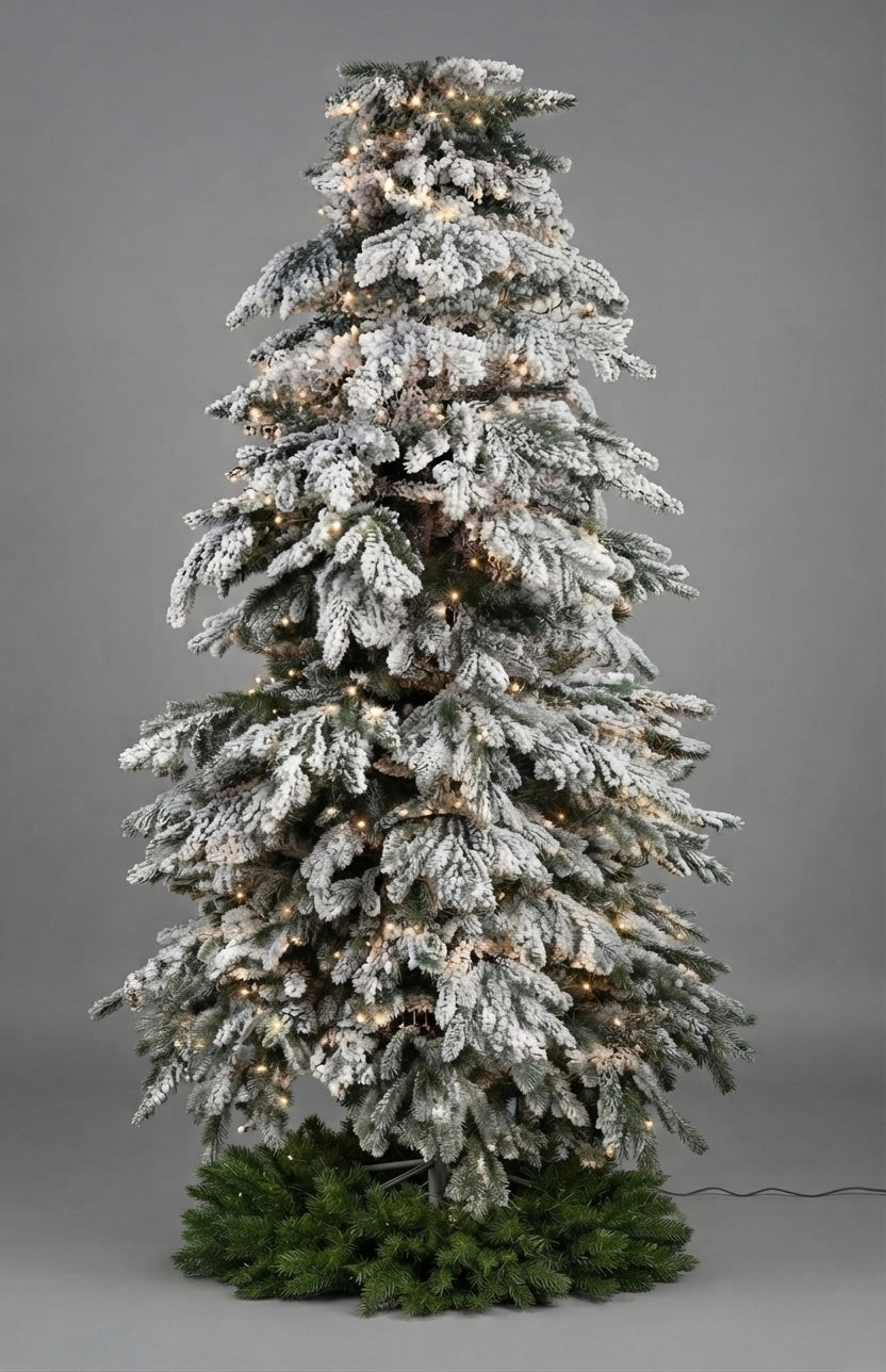Albero Di Natale Innevato